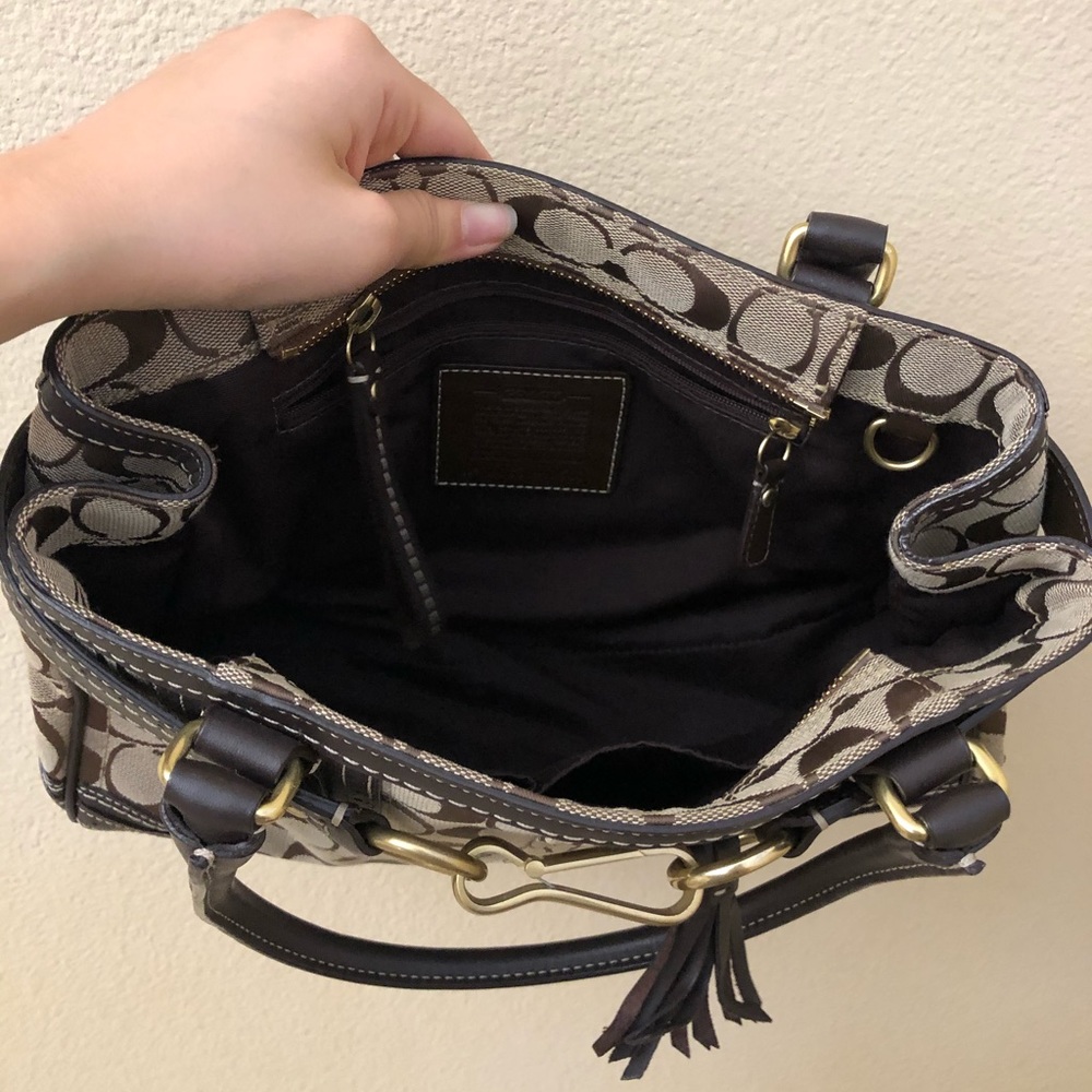 Authentic Classic Coach Purse - Picture 3 of 4